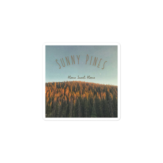 Sunny Pines Home Stickers