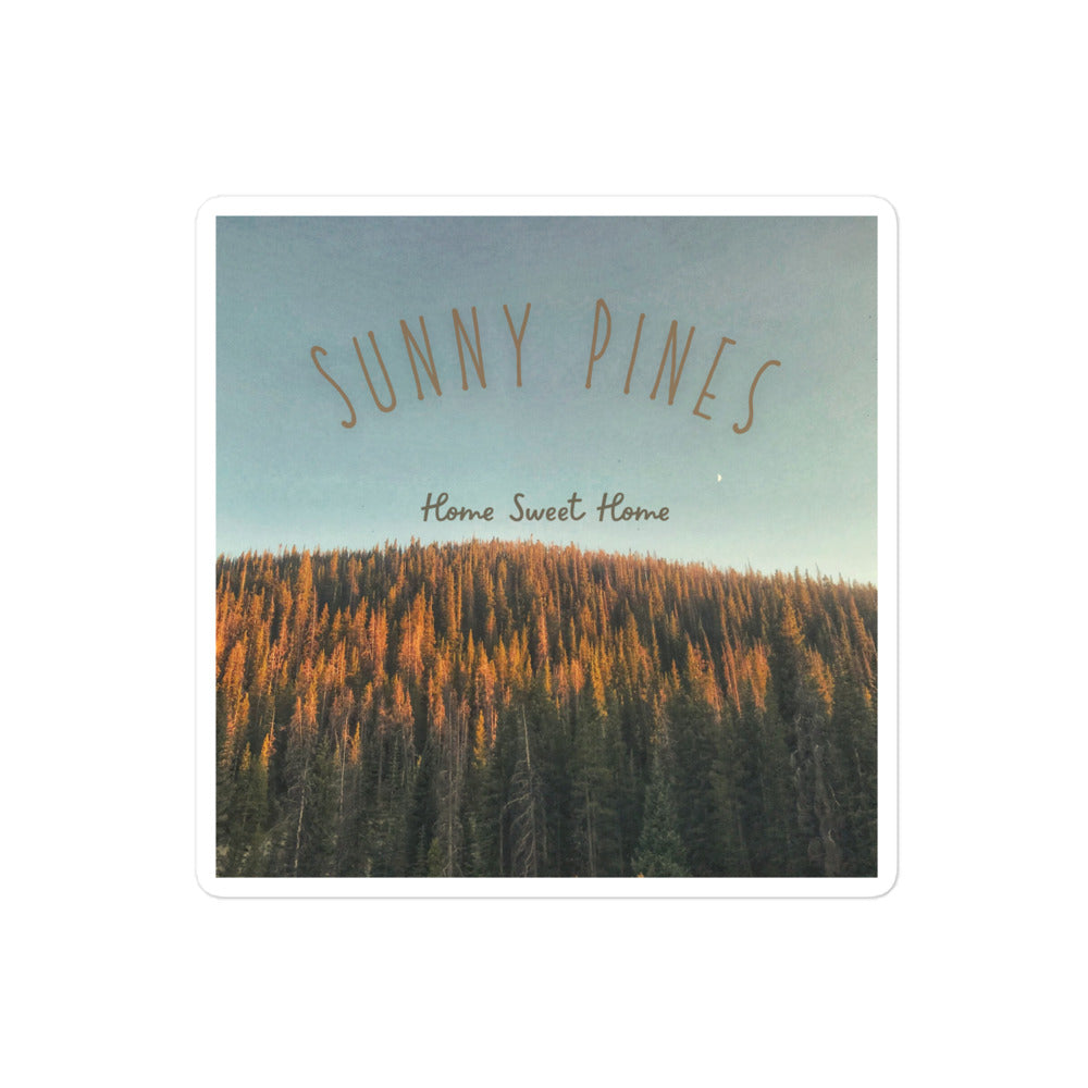 Sunny Pines Home Stickers